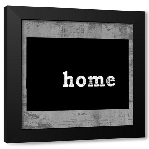 ColoradoÂ  Black Modern Wood Framed Art Print with Double Matting by Wilson, Luke
