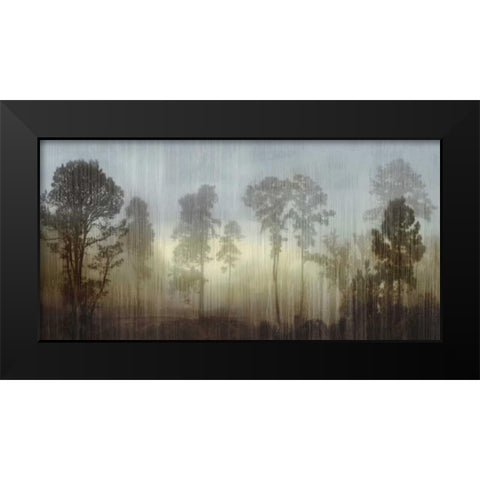 Break Of Day Black Modern Wood Framed Art Print by Clark, Madeline