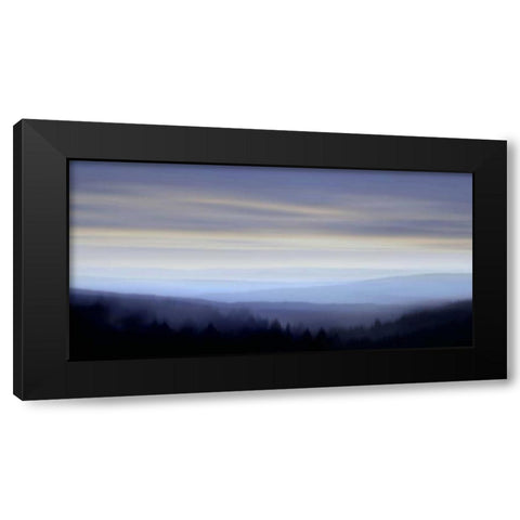 Panorama I Black Modern Wood Framed Art Print by Clark, Madeline