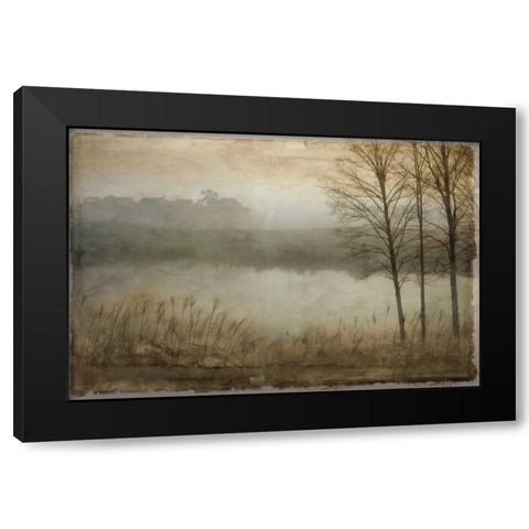 Daybreak I Black Modern Wood Framed Art Print with Double Matting by Clark, Madeline