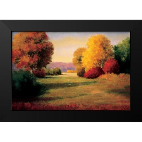 The Morning Light I Black Modern Wood Framed Art Print by Bolton, Melissa