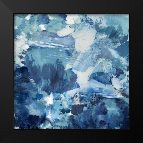 Dynamic II Black Modern Wood Framed Art Print by Garcia, Mimi