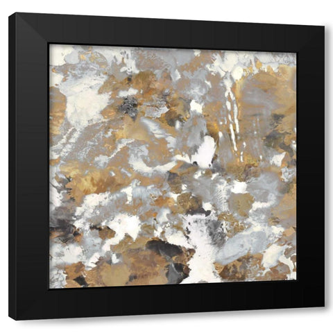 Dynamic III Black Modern Wood Framed Art Print by Garcia, Mimi
