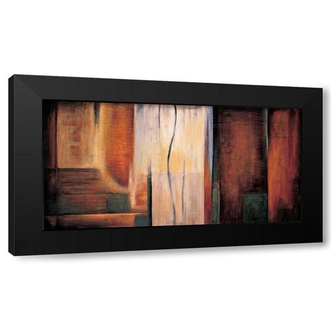 Global Perspective II Black Modern Wood Framed Art Print by Hansen, Max