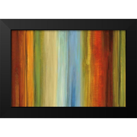 Wavelength II Black Modern Wood Framed Art Print by Hansen, Max