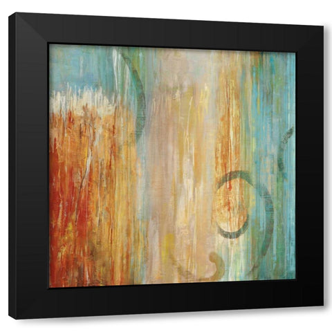 Perennial II Black Modern Wood Framed Art Print with Double Matting by Hansen, Max