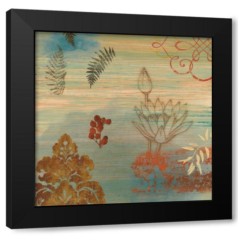 Bohemian Dreams I Black Modern Wood Framed Art Print with Double Matting by Harper, Melanie