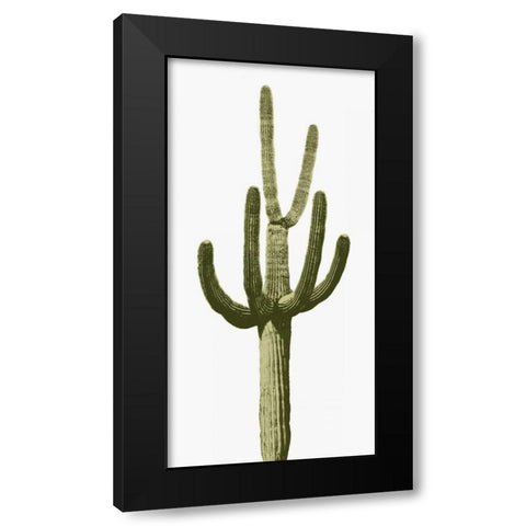 Saguaro III Black Modern Wood Framed Art Print with Double Matting by Jensen, Mia