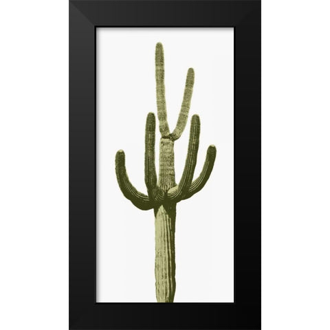 Saguaro III Black Modern Wood Framed Art Print by Jensen, Mia