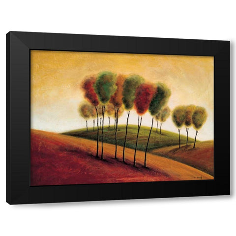 A New Morning I Black Modern Wood Framed Art Print by Klung, Mike