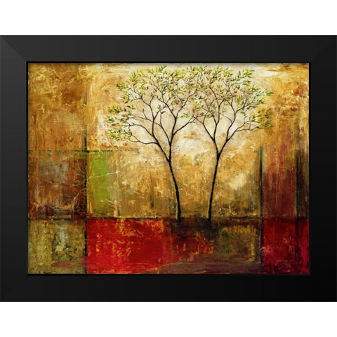 Morning Luster I Black Modern Wood Framed Art Print by Klung, Mike