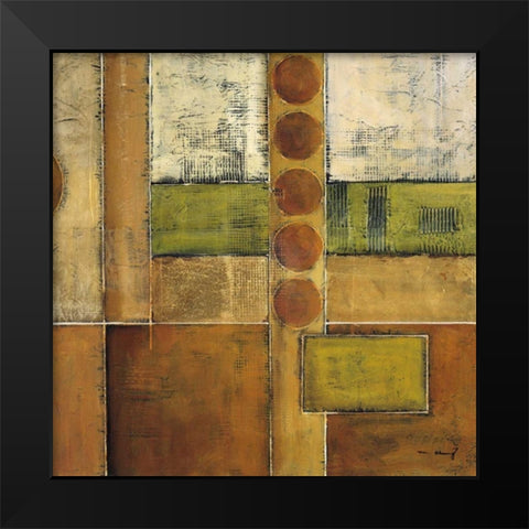 Diversity I Black Modern Wood Framed Art Print by Klung, Mike