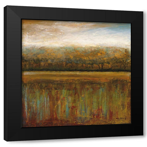 Early Days I Black Modern Wood Framed Art Print with Double Matting by Klung, Mike