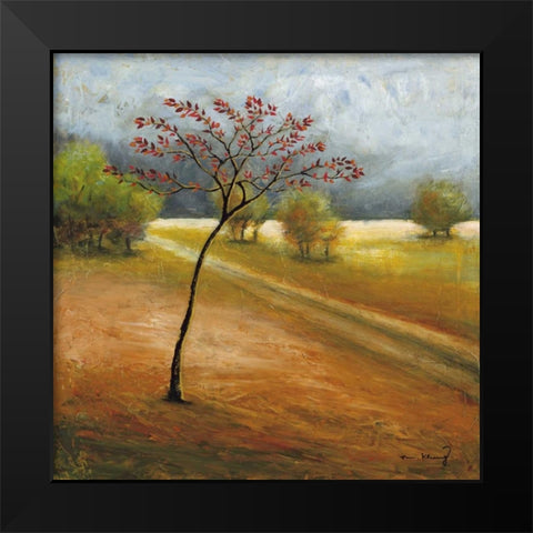 Observation I Black Modern Wood Framed Art Print by Klung, Mike