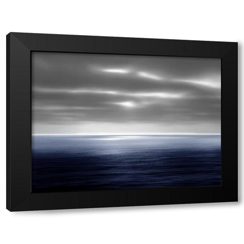 On the Sea II Black Modern Wood Framed Art Print by Olsen, Maggie