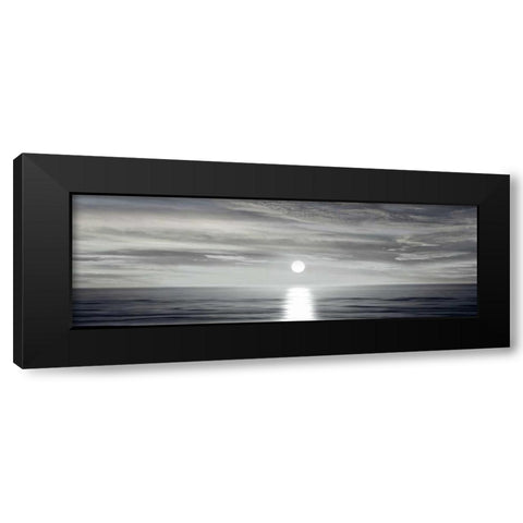 Sunlit Horizon I Black Modern Wood Framed Art Print with Double Matting by Olsen, Maggie
