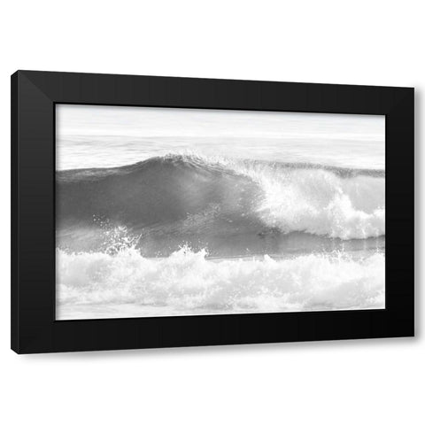Wave I Black Modern Wood Framed Art Print by Olsen, Maggie