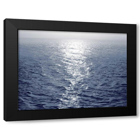 Open Sea I Black Modern Wood Framed Art Print with Double Matting by Olsen, Maggie
