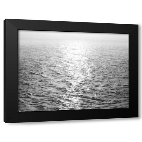 Open Sea II Black Modern Wood Framed Art Print by Olsen, Maggie