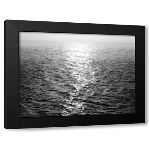 Open Sea III Black Modern Wood Framed Art Print by Olsen, Maggie