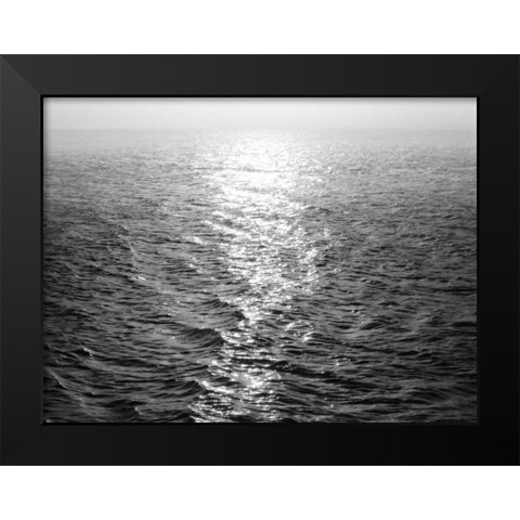 Open Sea III Black Modern Wood Framed Art Print by Olsen, Maggie