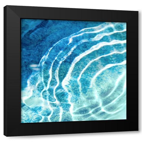 Ripple Reflection I Black Modern Wood Framed Art Print by Olsen, Maggie