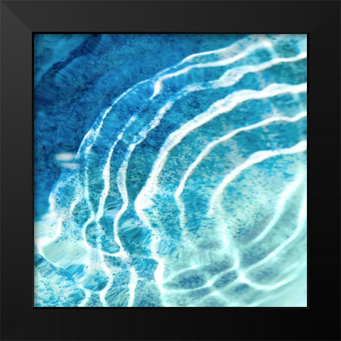 Ripple Reflection I Black Modern Wood Framed Art Print by Olsen, Maggie