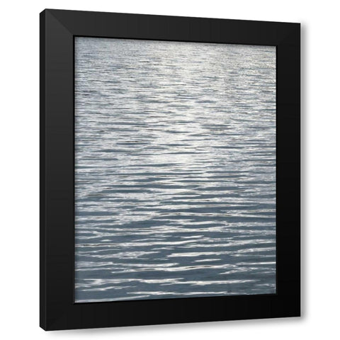 Ocean Current II Black Modern Wood Framed Art Print by Olsen, Maggie
