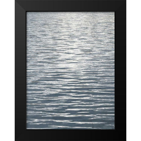 Ocean Current II Black Modern Wood Framed Art Print by Olsen, Maggie