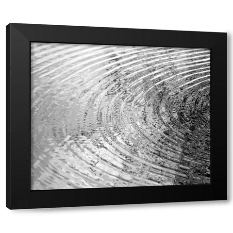 Ripples I Black Modern Wood Framed Art Print by Olsen, Maggie