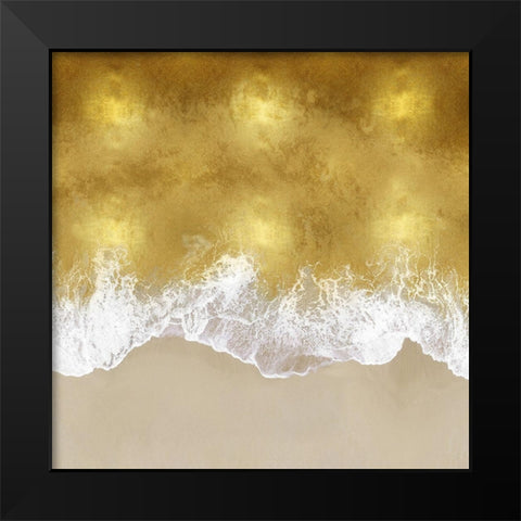Gold Coast II Black Modern Wood Framed Art Print by Olsen, Maggie