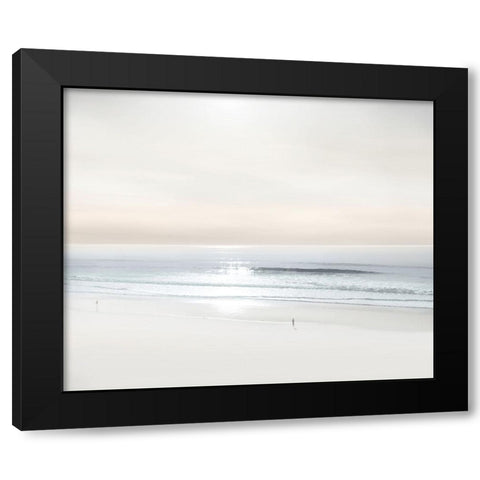 Beach Walk V Black Modern Wood Framed Art Print by Olsen, Maggie