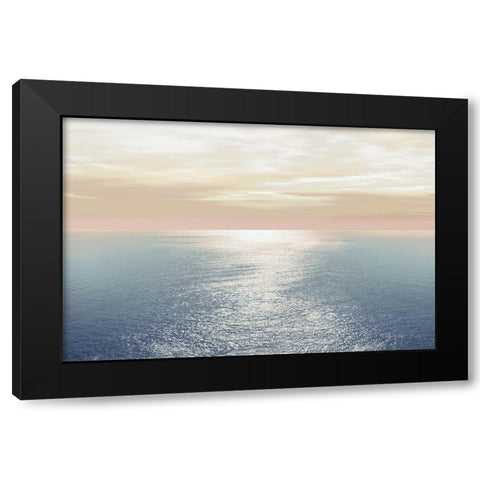 Ocean Light II Black Modern Wood Framed Art Print by Olsen, Maggie