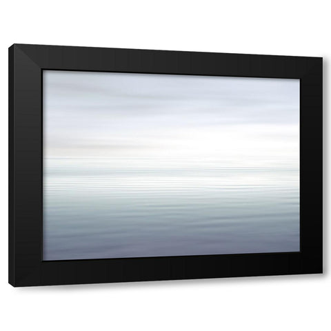 Ocean Ripples I Black Modern Wood Framed Art Print by Olsen, Maggie