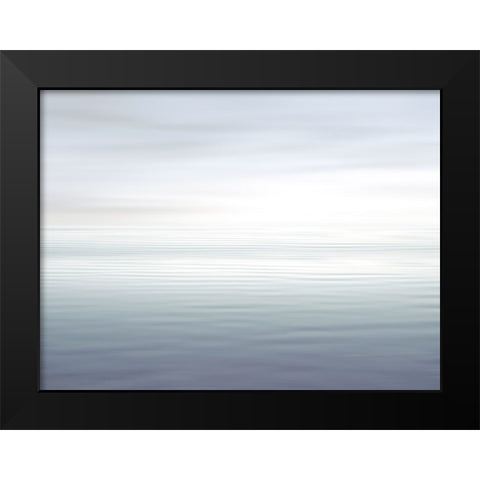 Ocean Ripples I Black Modern Wood Framed Art Print by Olsen, Maggie