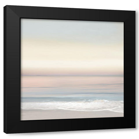 Shoreline I Black Modern Wood Framed Art Print with Double Matting by Olsen, Maggie