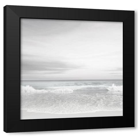 The Surf II Black Modern Wood Framed Art Print with Double Matting by Olsen, Maggie