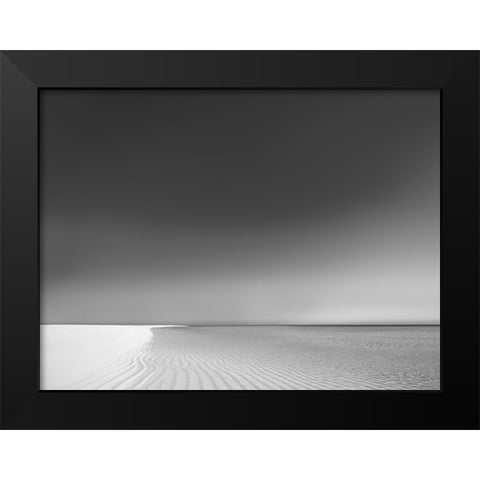 Waters Edge II Black Modern Wood Framed Art Print by Olsen, Maggie