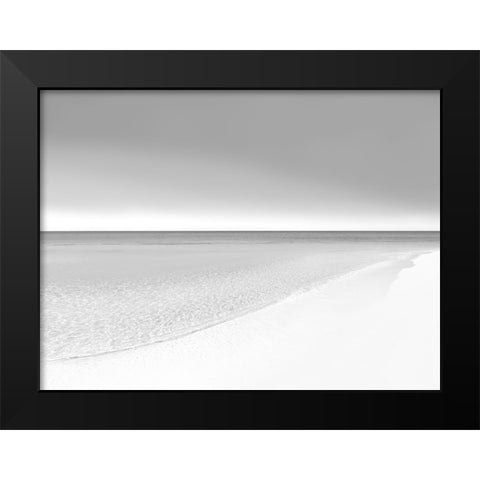 Waters Edge IV Black Modern Wood Framed Art Print by Olsen, Maggie