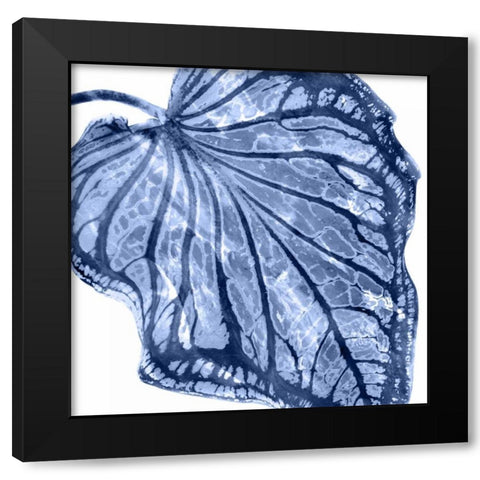 Tropical Indigo Palm III Black Modern Wood Framed Art Print by Miller, Melonie