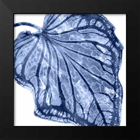 Tropical Indigo Palm III Black Modern Wood Framed Art Print by Miller, Melonie