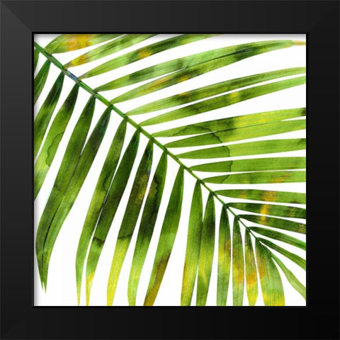 Tropical Palm I Black Modern Wood Framed Art Print by Miller, Melonie
