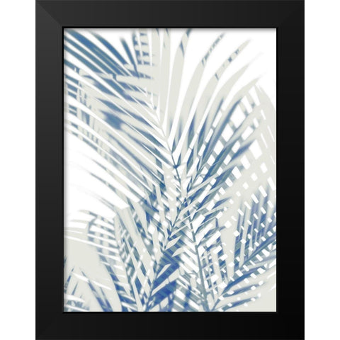 Palm Shadows  I Black Modern Wood Framed Art Print by Miller, Melonie