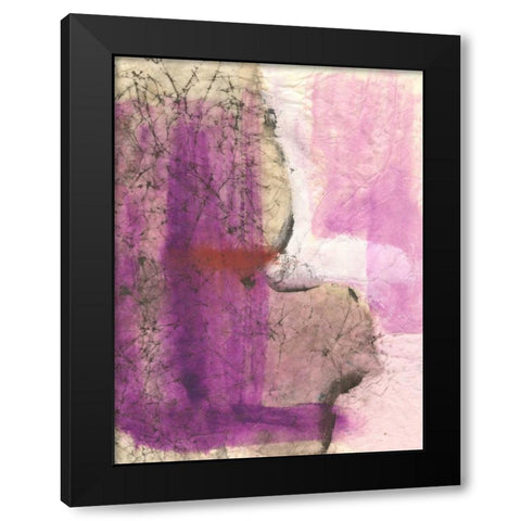 Calm Black Modern Wood Framed Art Print with Double Matting by Oppenheimer, Michelle