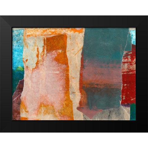 Montage I Black Modern Wood Framed Art Print by Oppenheimer, Michelle