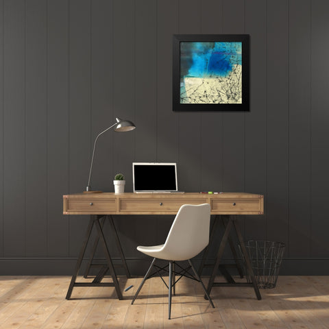 Atmospheric Breeze Black Modern Wood Framed Art Print by Oppenheimer, Michelle