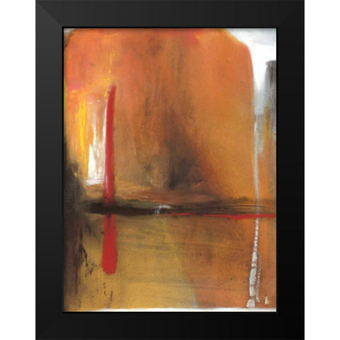 Bittersweet Black Modern Wood Framed Art Print by Oppenheimer, Michelle