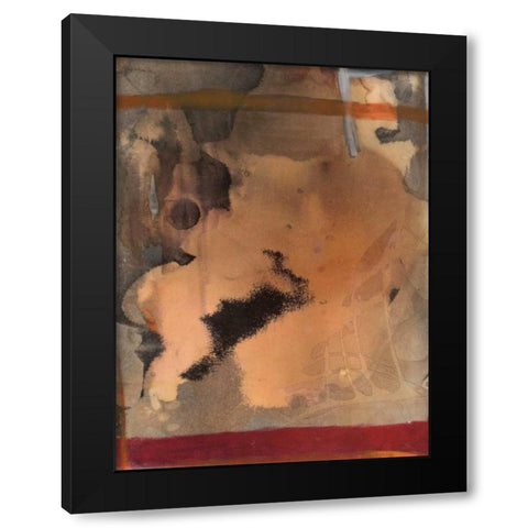 Reach Black Modern Wood Framed Art Print with Double Matting by Oppenheimer, Michelle