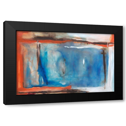 Illusion Black Modern Wood Framed Art Print with Double Matting by Oppenheimer, Michelle