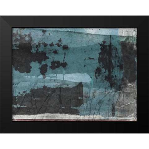 Dynamic Black Modern Wood Framed Art Print by Oppenheimer, Michelle